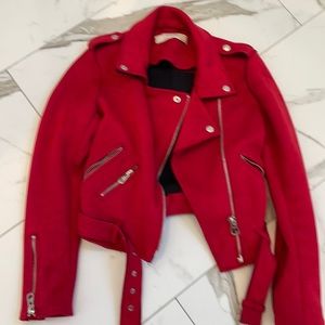 Red jacket